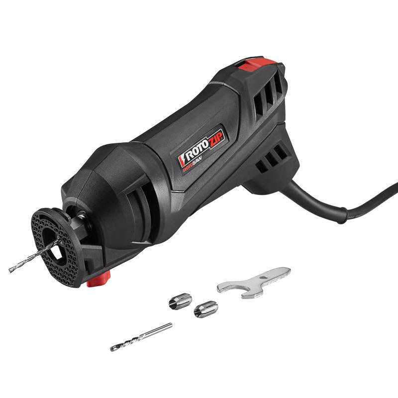 Kit de sierra eslabonada con cable Rotozip RotoSaw de 5,5 amperios, 6 piezas