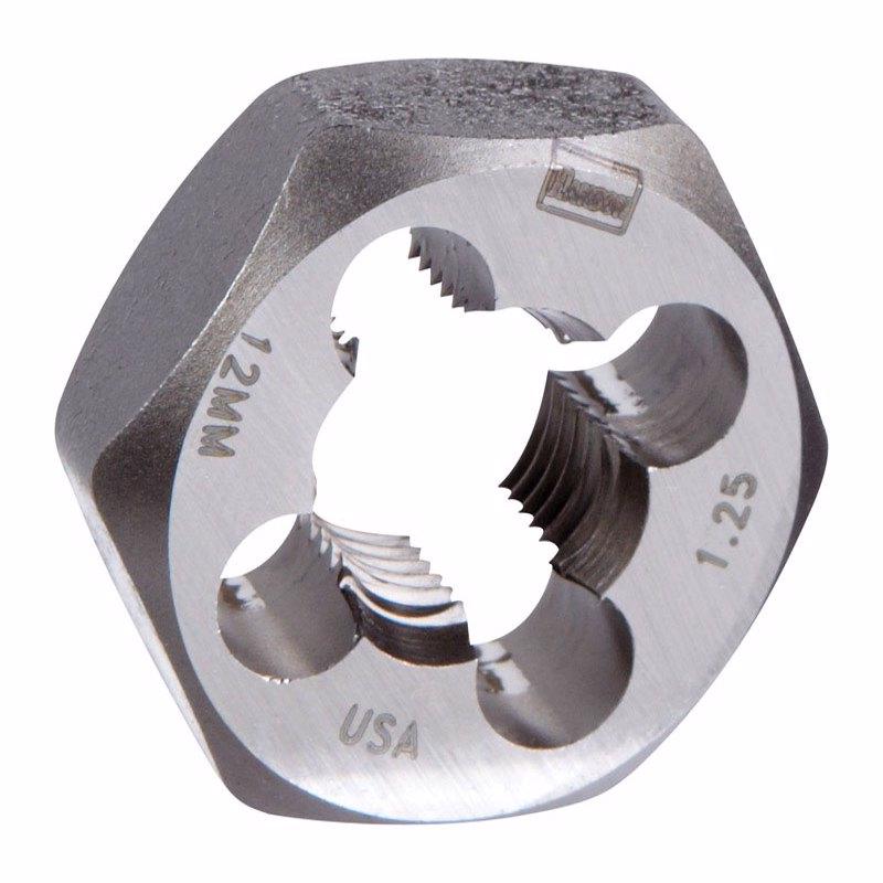 Troquel métrico hexagonal Irwin Hanson de 12 - 1,25 mm