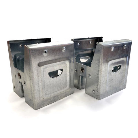 Fulton 2 in. H X 4 in. W Sawhorse Brackets 500 lb. cap. 2 pc