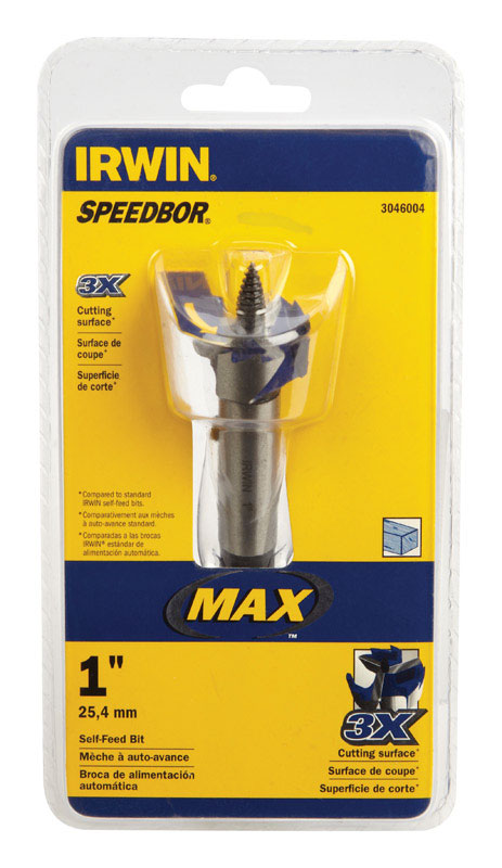 IRWIN Speedbor 1 in. Hardened Steel 5 in. L Hole Cutter