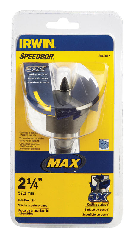 IRWIN Speedbor 2-1/4 in. Hardened Steel 5 in. L Hole Cutter