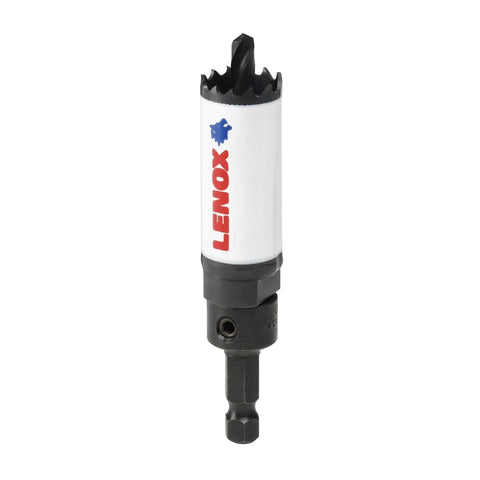 LENOX Speed Slot 7/8 in. Bi-Metal 1.5 in. L Hole Saw Arbor Included