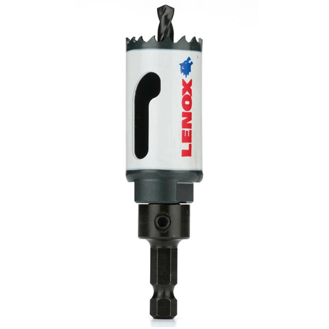 LENOX Speed Slot 1-1/8 in. Bi-Metal 1.5 in. L Hole Saw Arbor Included