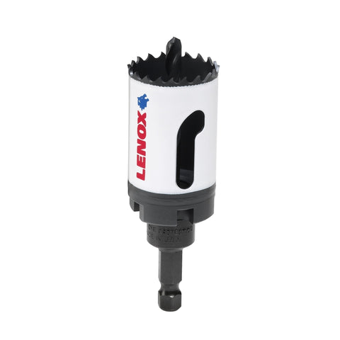 LENOX Speed Slot 1-3/8 in. Bi-Metal 1.5 in. L Hole Saw Arbor Included