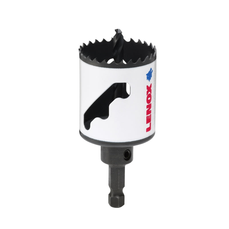 LENOX Speed Slot 1-5/8 in. Bi-Metal 1.5 in. L Hole Saw Arbor Included