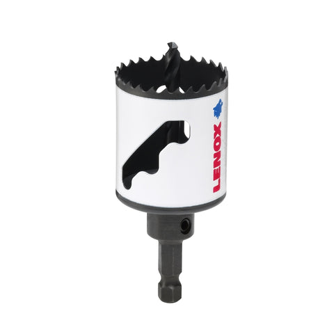 LENOX Speed Slot 1-5/8 in. Bi-Metal 1.5 in. L Hole Saw Arbor Included