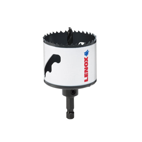 LENOX Speed Slot 2-3/8 in. Bi-Metal 1.5 in. L Hole Saw Arbor Included