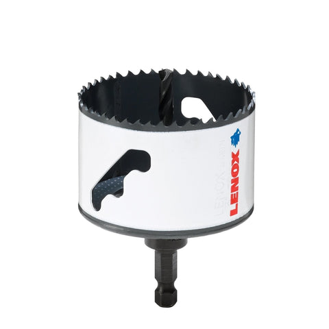LENOX Speed Slot 3 in. Bi-Metal 1.5 in. L Hole Saw Arbor Included