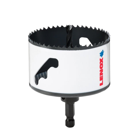 LENOX Speed Slot 3-1/4 in. Bi-Metal 1.5 in. L Hole Saw Arbor Included