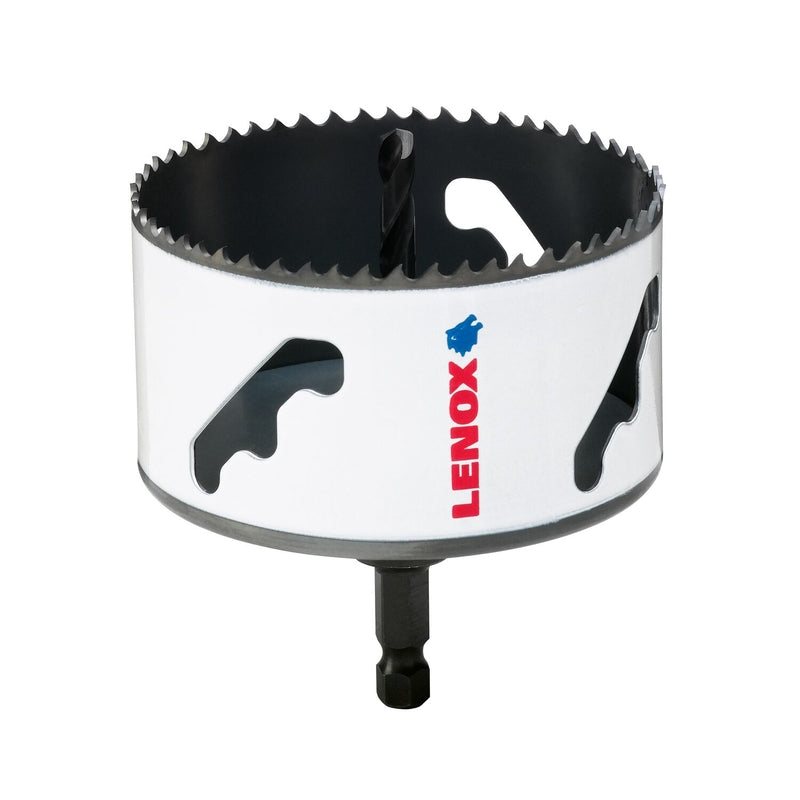 LENOX Speed Slot 3-5/8 in. Bi-Metal 1.5 in. L Hole Saw Arbor Included