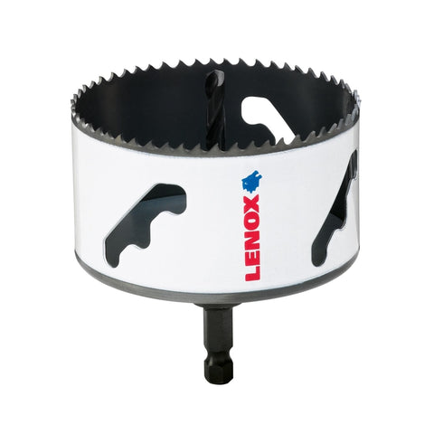 LENOX Speed Slot 3-5/8 in. Bi-Metal 1.5 in. L Hole Saw Arbor Included