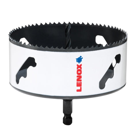 LENOX Speed Slot 4-3/4 in. Bi-Metal 1.5 in. L Hole Saw Arbor Included