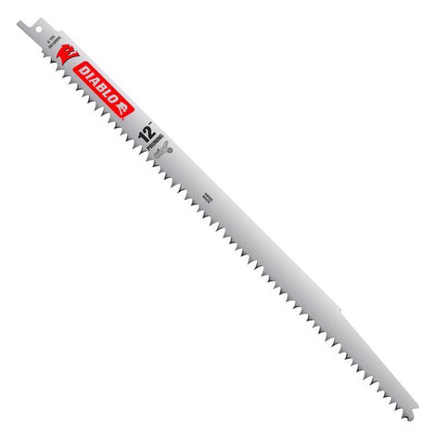 Diablo 12 in. Bi-Metal Pruning Reciprocating Saw Blade 5 TPI 1 pc