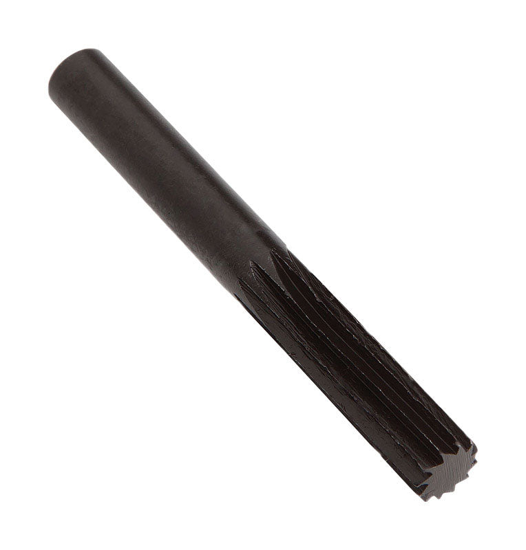 Lima rotativa cilíndrica Forney de 1/4 pulg. de diámetro x 1 pulg. de largo con punta plana, 1 pieza