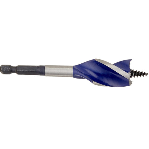 IRWIN Speedbor 3/4 in. X 4 in. L Carbon Steel Wood Boring Bit Quick-Change Hex Shank 1 pc