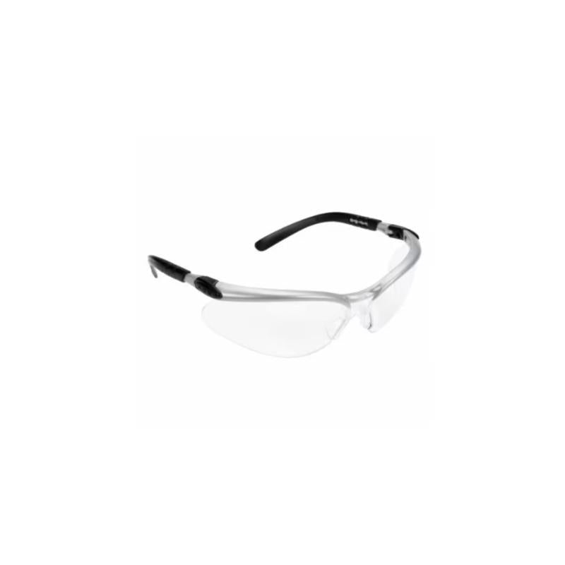 3M BX Anti-Fog Safety Glasses Clear Lens Black/Silver Frame 1 pc