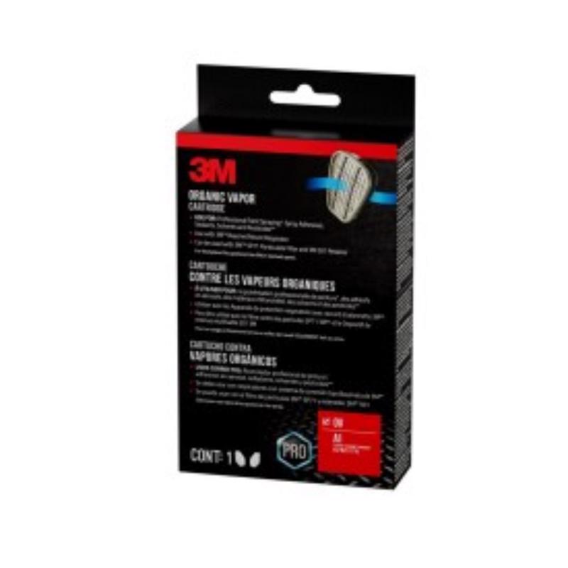 3M N95 Sanding and Lead Paint Removal Replacement Cartridge 6000 Gray 1 pair
