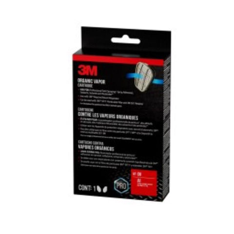 3M N95 Sanding and Lead Paint Removal Replacement Cartridge 6000 Gray 1 pair