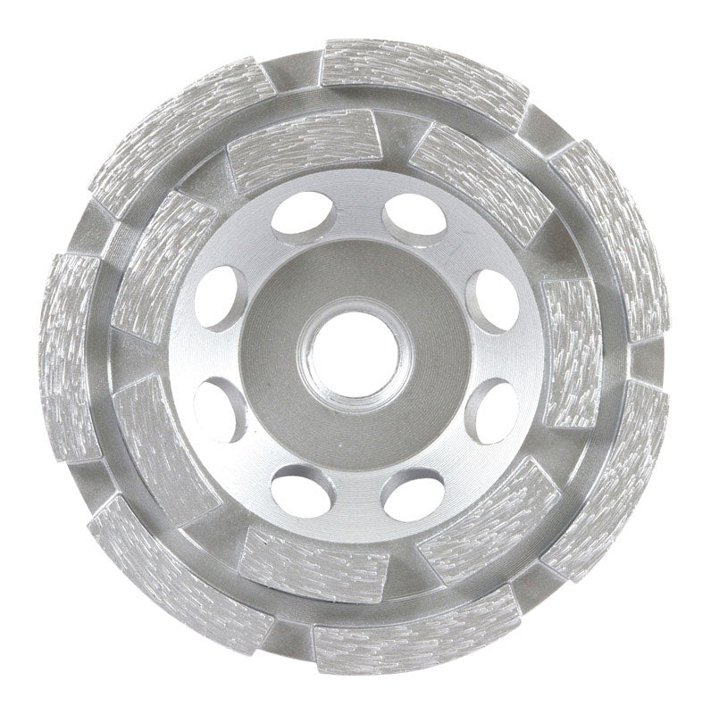 Forney 4 in. D X 5/8 in. in. X 1/4 in. thick Cup Grinding Wheel 1 pc