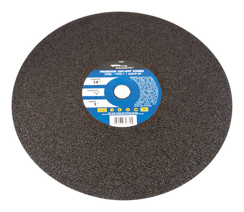 Forney 14 in. D X 1 in. X 1/8 in. thick Aluminum Oxide Metal Cutting Wheel 1 pc