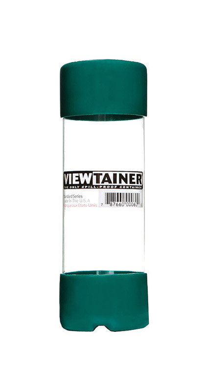 Viewtainer 2 in. W X 6 in. H Slit Top Container Plastic Green (Pack of 24)