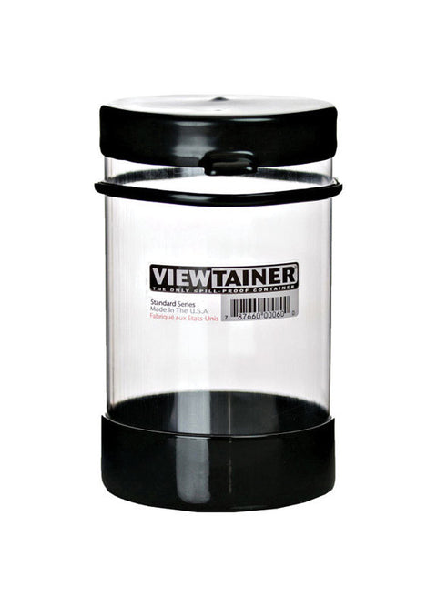 Viewtainer 4 in. W X 6 in. H Tethered Top Container Plastic Black (Pack of 6)