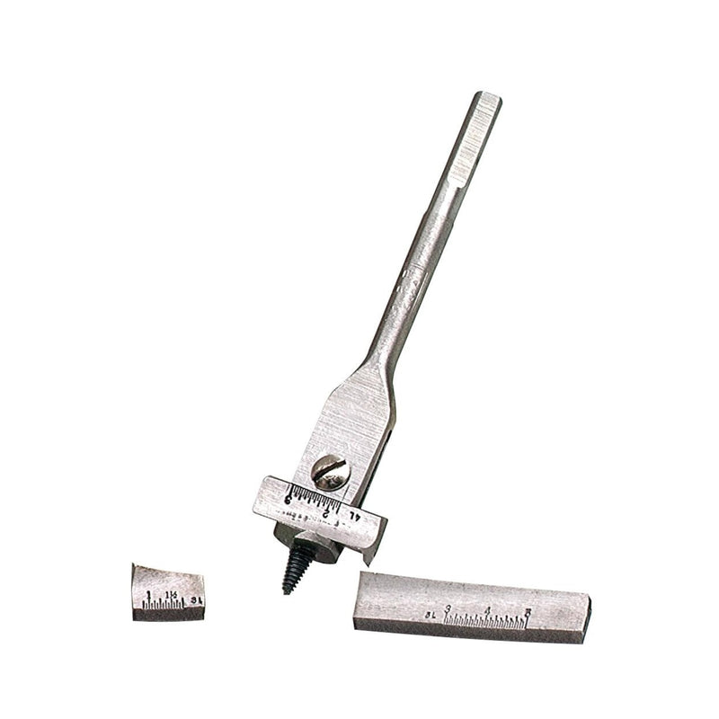 IRWIN 7/8 - 3 in. X 6-1/2 in. L High Speed Steel Wood Boring Bit 6-Flat Shank 1 pc