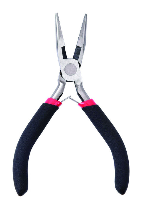Home Plus 3 in. Carbon Steel Long Nose Pliers (Pack of 18)