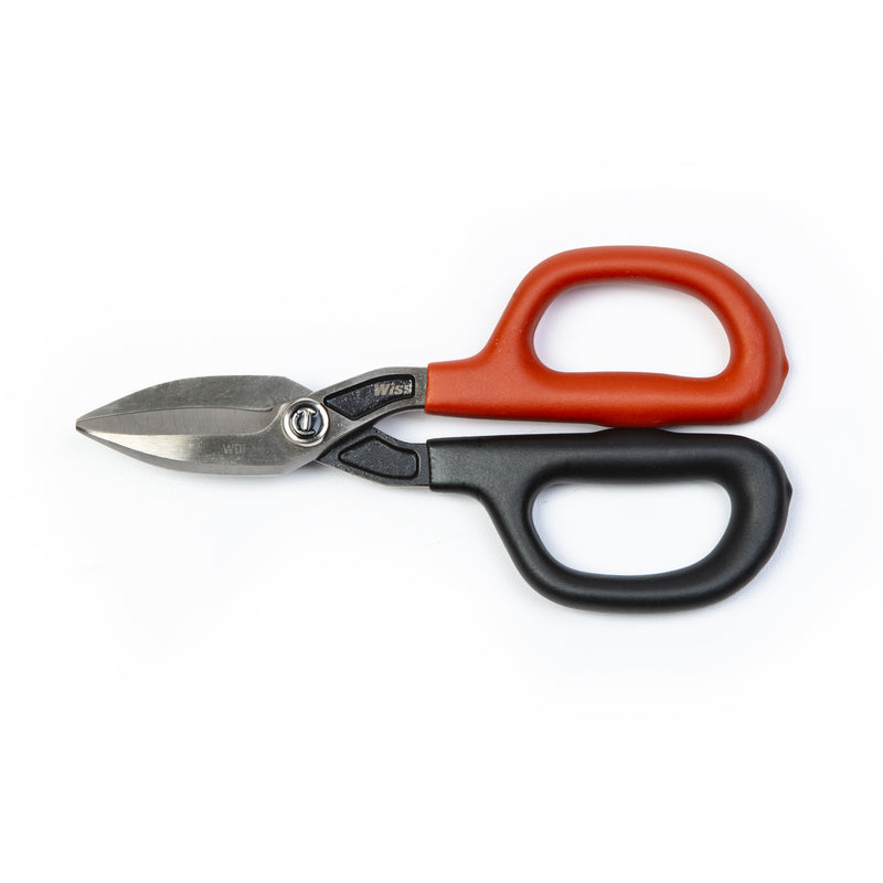 Tijeras de corte recto Crescent Wiss de acero inoxidable de 7 pulg., calibre 23, 1 ud.