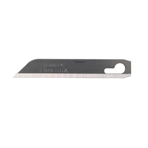 Stanley Stainless Steel Single Edge Replacement Blade 2-9/16 in. L 1 pc (Pack of 10)
