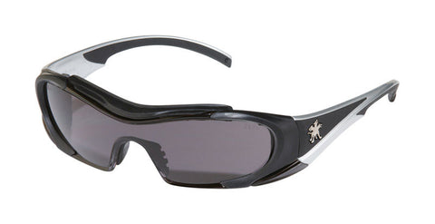 Safety Works Hellion Anti-Fog Safety Glasses Gray Lens Black Frame 1 pc (Pack of 12)