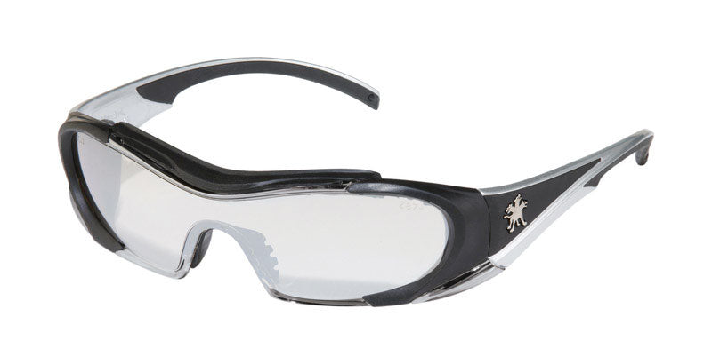 Safety Works Hellion Anti-Fog Safety Glasses Clear Lens Black Frame 1 pc (Pack of 12)