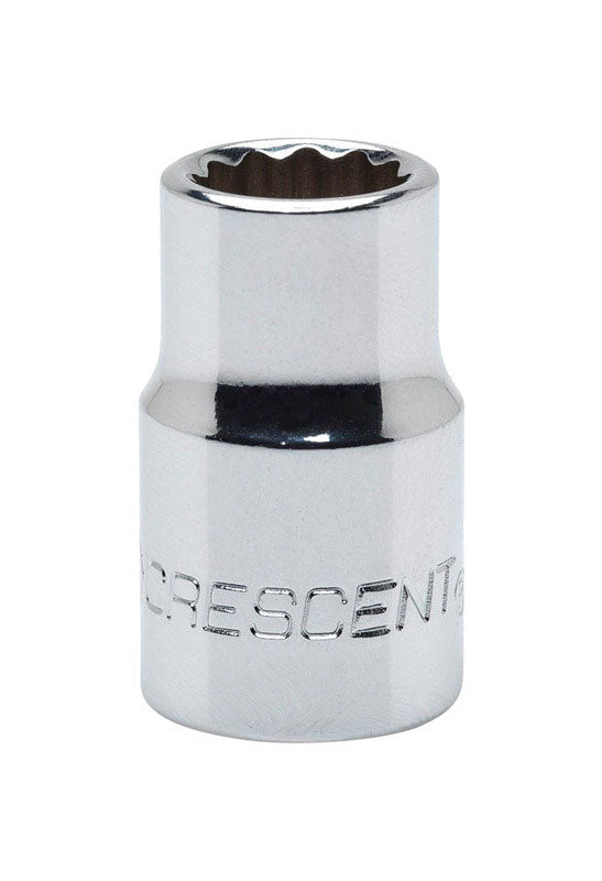 Llave de vaso métrica estándar de 12 puntas, punta de 1/4", 11 mm, 1 ud.