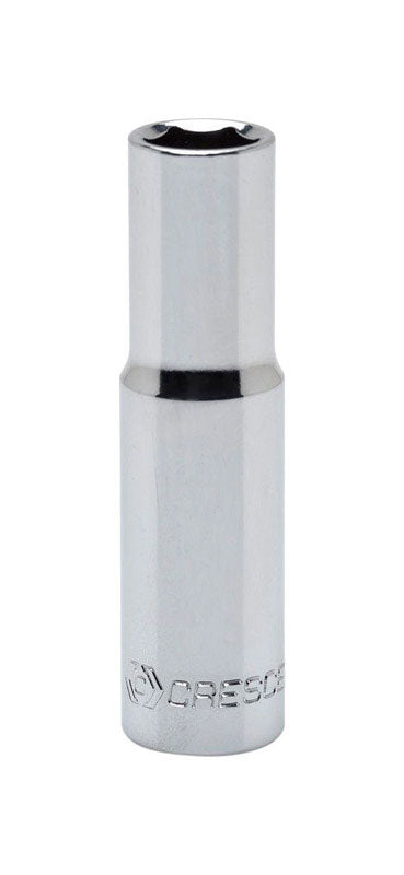 Crescent 11 mm X 3/8 in. drive Metric 6 Point Deep Socket 1 pc