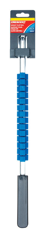 Crescent 17-1/2 in. L X 1/4 in. drive SAE Socket Rail 15 pc