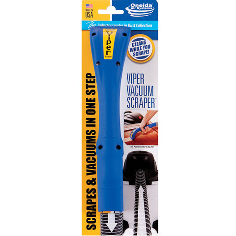 Oneida Air Systems Viper Scraper 11 in. L X 2.5 in. W X 1-1/2 in. D Wet/Dry Vac Scraper Attachment 1