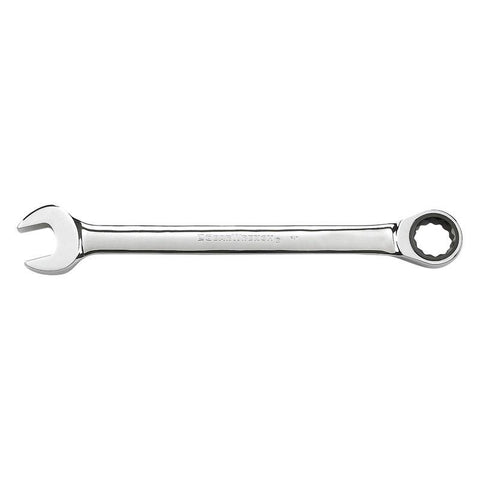 GEARWRENCH 1/2 inch in. X 1/2 inch in. 12 Point SAE Ratcheting Combination Wrench 7.839 in. L 1 pc