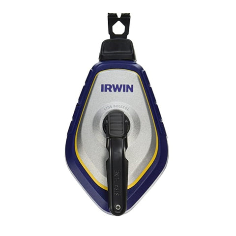 Portacuerda de tiza trenzada azul Irwin Speed-Line Pro de 100 pies.