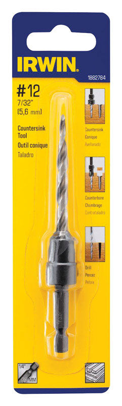 IRWIN 7/32 in. D X 4.5 in. L High Speed Steel Wood Countersink 1 pc