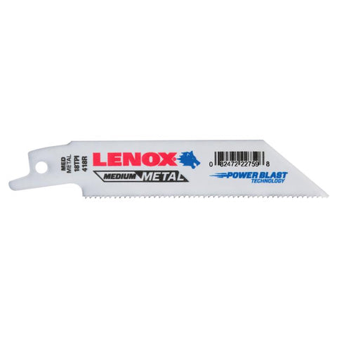 LENOX METALWOLF 4 in. Bi-Metal WAVE EDGE Reciprocating Saw Blade 18 TPI 1 blade (Pack of 50)