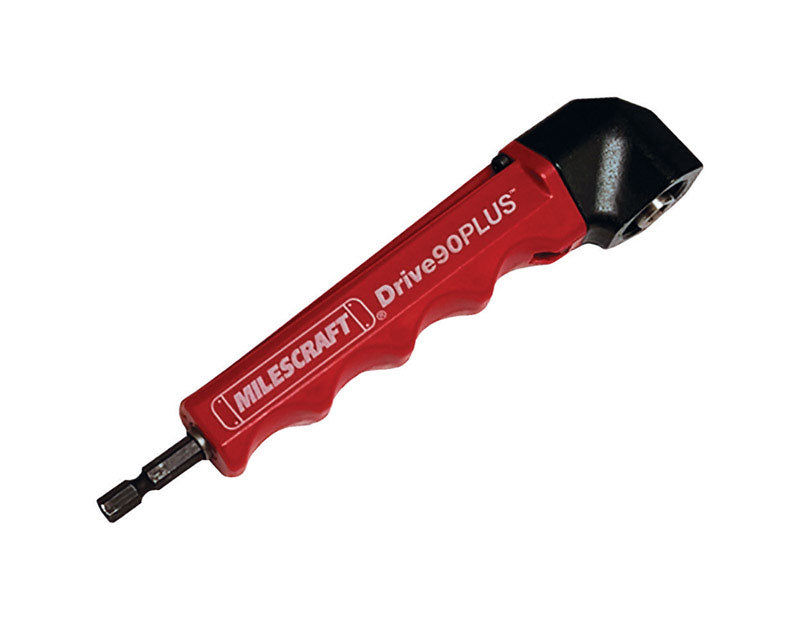 Accesorio de taladro en ángulo Milescraft Drive90PLUS, paquete de 1