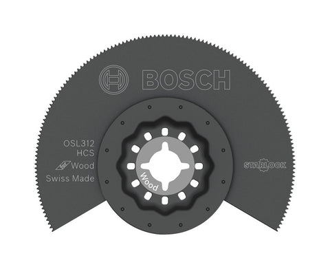Bosch Starlock 3-1/2 in. X 4 in. L High Carbon Steel Segment Blade 1 pk