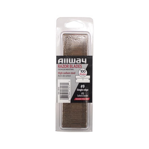 Allway Steel Single Edge Razor Blade 1-9/16 in. L 100 pk (Pack of 10)