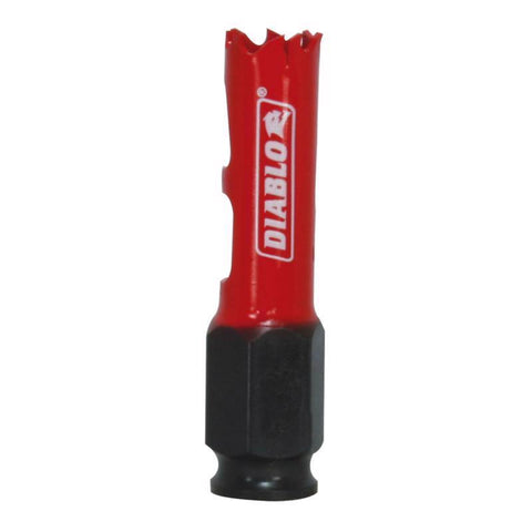 Diablo Snap-Lock Plus 5/8 in. Bi-Metal 1.65 in. L Hole Saw