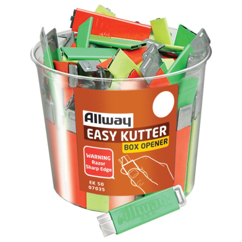 Allway Easy Kutter 5.9 in. Sliding Box Cutter Assorted 50 pk (Pack of 50)