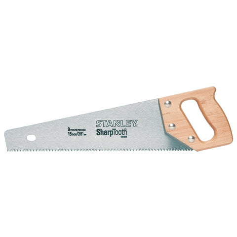 STANLEY SharpTooth 15 in. High Carbon Steel Specialty Hand Saw 9 TPI 1 pc