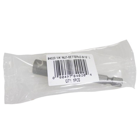 Best Way Tools 1/4 in. X 3 in. L Nut Driver Carbon Steel 50 pc (Pack of 50)