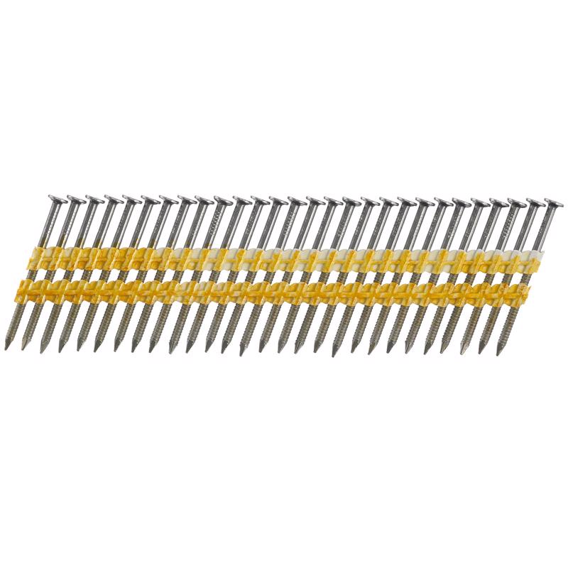 Clavos brillantes para estructuras Senco de 2 pulg. L, angulados a 20°, para tiras, paquete de 5.000