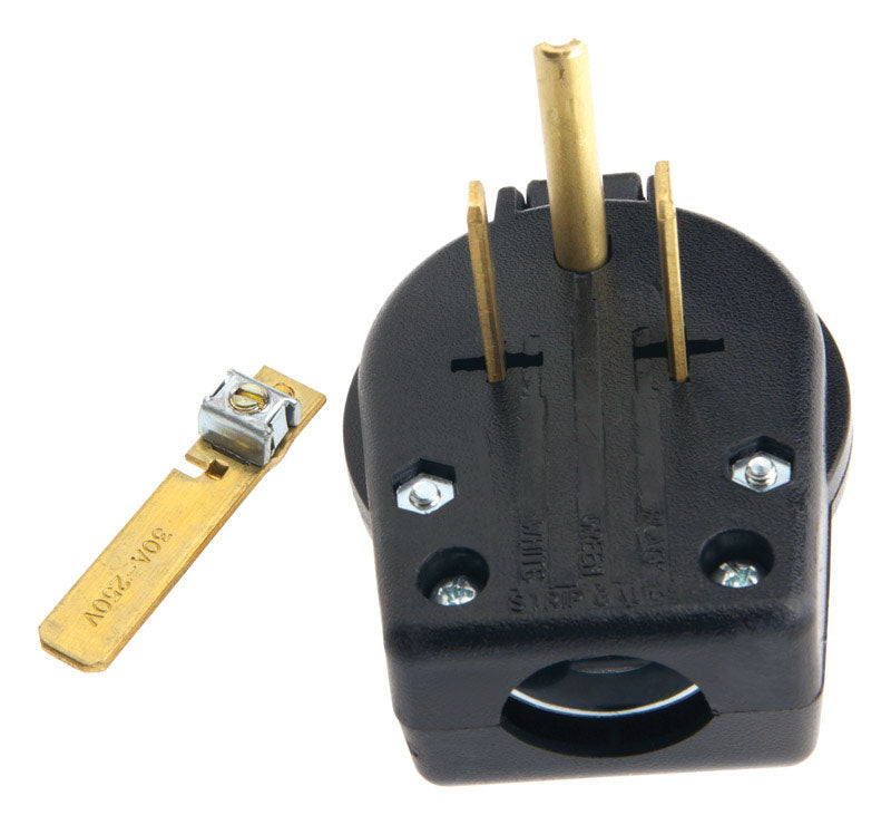 Enchufe industrial de vinilo tipo pin Forney 6-30P/6-50P