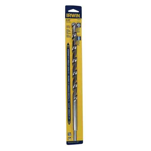 IRWIN 5/8 in. X 13 in. L Tungsten Carbide Tipped Rotary Drill Bit Straight Shank 1 pk